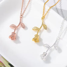 Load image into Gallery viewer, Beauty & The Rose Necklace
