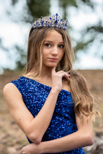 Load image into Gallery viewer, Light-Hearted Deep Blue Diadem