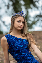 Load image into Gallery viewer, Light-Hearted Deep Blue Diadem