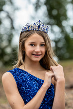 Load image into Gallery viewer, Light-Hearted Deep Blue Diadem