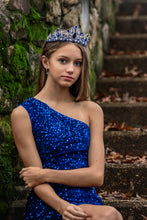 Load image into Gallery viewer, Light-Hearted Deep Blue Diadem