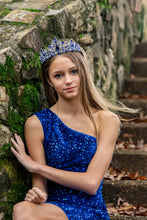 Load image into Gallery viewer, Light-Hearted Deep Blue Diadem