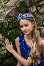 Load image into Gallery viewer, Light-Hearted Deep Blue Diadem