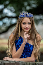Load image into Gallery viewer, Light-Hearted Deep Blue Diadem