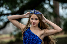 Load image into Gallery viewer, Light-Hearted Deep Blue Diadem