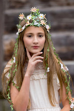 Load image into Gallery viewer, Peace-Filled Goddess Flower Crown