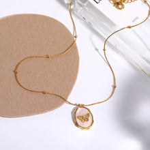 Load image into Gallery viewer, Butterfly Bliss Necklace Locket