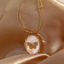 Load image into Gallery viewer, Butterfly Bliss Necklace Locket