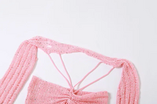 Load image into Gallery viewer, Sexy Distressed Crochet Outfit