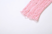 Load image into Gallery viewer, Sexy Distressed Crochet Outfit