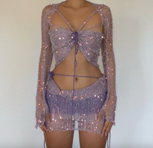 Load image into Gallery viewer, Sexy Distressed Crochet Outfit