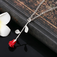 Load image into Gallery viewer, Beauty & The Rose Necklace