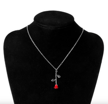 Load image into Gallery viewer, Beauty & The Rose Necklace