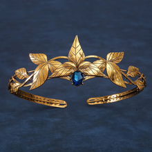 Load image into Gallery viewer, Forest Elven Leaf Diadem