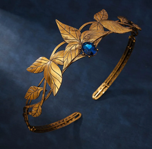 Load image into Gallery viewer, Forest Elven Leaf Diadem