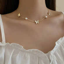 Load image into Gallery viewer, Charmed Delicate Butterfly Necklaces
