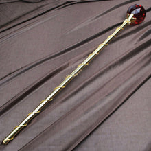Load image into Gallery viewer, Spell-Casting Red Crystal Scepter Wand
