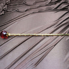 Load image into Gallery viewer, Spell-Casting Red Crystal Scepter Wand