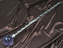 Load image into Gallery viewer, Spell-Casting Purple Crystal Scepter Wand