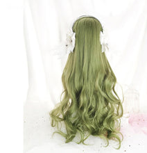 Load image into Gallery viewer, Bright Green Tree Fairy Wig