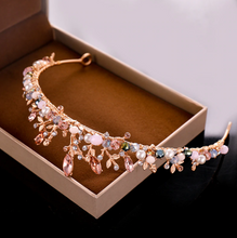 Load image into Gallery viewer, Spirited Dainty Pink Tiara