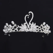 Load image into Gallery viewer, Magnificent Silver Swan Crown