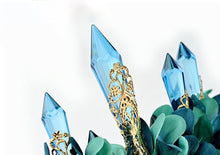 Load image into Gallery viewer, Irresistible Teal Fairytale Crown