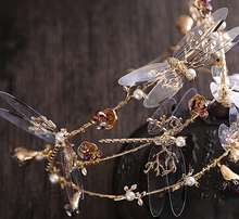 Load image into Gallery viewer, Bold Distinguished Dragonfly Crown
