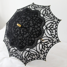 Load image into Gallery viewer, Tasteful Vintage Lace Parasol