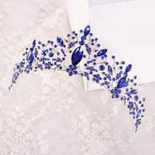 Load image into Gallery viewer, Light-Hearted Deep Blue Diadem