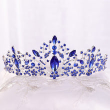 Load image into Gallery viewer, Light-Hearted Deep Blue Diadem