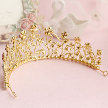 Load image into Gallery viewer, Cheery Red Flower Diadem