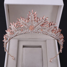 Load image into Gallery viewer, Starry-Eyed Romantic Rose Tiara