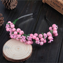 Load image into Gallery viewer, Bohemian Berry Fairy Headband