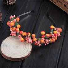 Load image into Gallery viewer, Bohemian Berry Fairy Headband