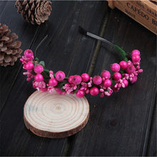 Load image into Gallery viewer, Bohemian Berry Fairy Headband