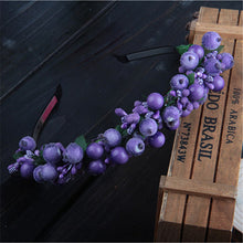 Load image into Gallery viewer, Bohemian Berry Fairy Headband