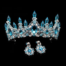 Load image into Gallery viewer, Sky Blue Marvelous Pageant Crown