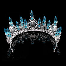 Load image into Gallery viewer, Sky Blue Marvelous Pageant Crown