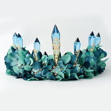 Load image into Gallery viewer, Irresistible Teal Fairytale Crown
