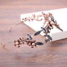 Load image into Gallery viewer, Chic Bronze Leaf Diadem