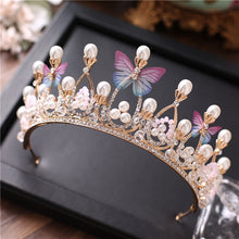 Load image into Gallery viewer, Big-Hearted Butterfly Crown