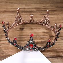 Load image into Gallery viewer, Show Stopping Red Crystal Crown