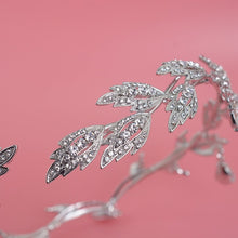 Load image into Gallery viewer, Just Pixie Waterdrop Tiara in Silver