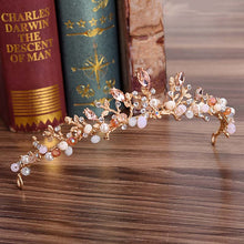 Load image into Gallery viewer, Spirited Dainty Pink Tiara