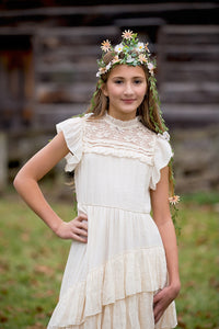 Peace-Filled Goddess Flower Crown