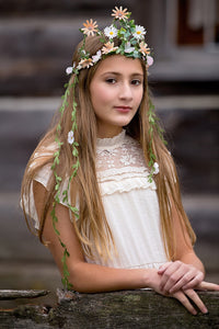 Peace-Filled Goddess Flower Crown