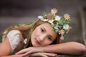 Peace-Filled Goddess Flower Crown