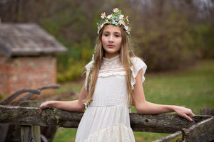 Peace-Filled Goddess Flower Crown