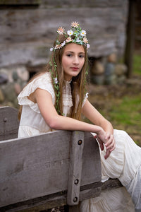 Peace-Filled Goddess Flower Crown